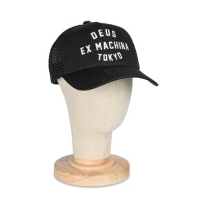 Deus Ex Machina Harajuku Address Trucker Cap - Black