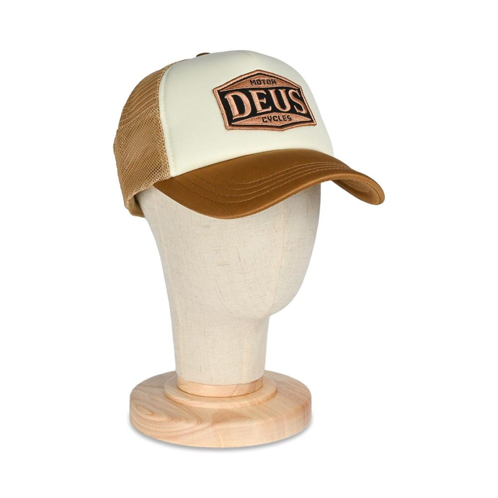 Deus Ex Machina Josel Trucker Cap - Camel Brown