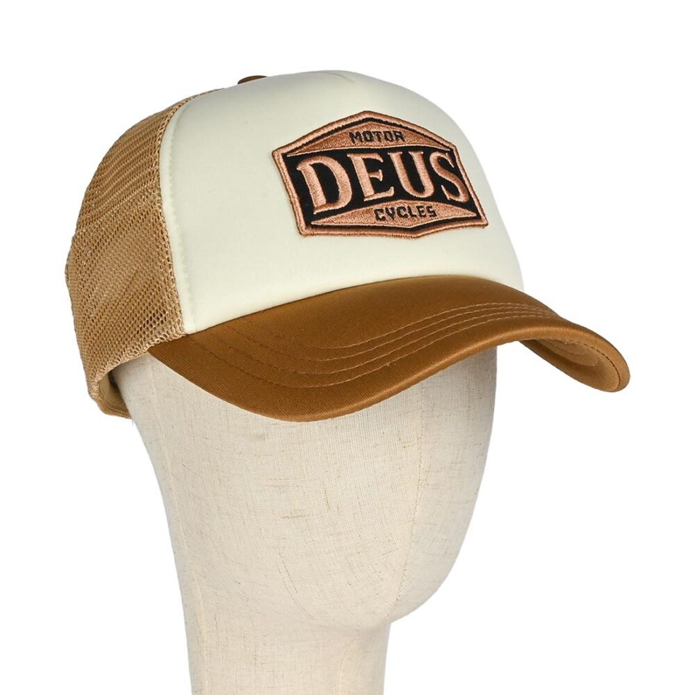 Deus Ex Machina Josel Trucker Cap - Camel Brown