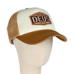 Deus Ex Machina Josel Trucker Cap - Camel Brown