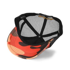 Deus Ex Machina Ombre Trucker Cap - Rust Camo