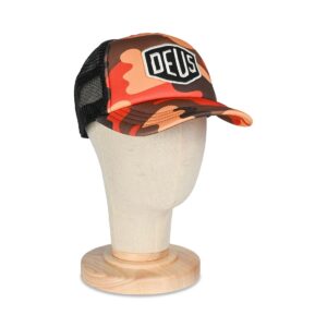 Deus Ex Machina Ombre Trucker Cap - Rust Camo