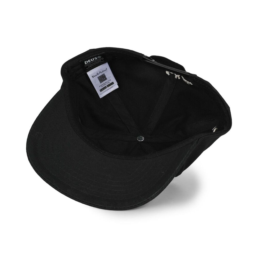 Deus Ex Machina Primo Snapback Cap - Black