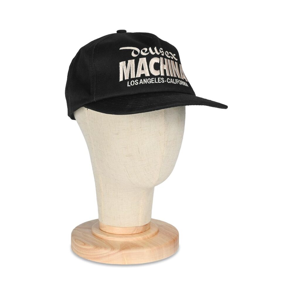 Deus Ex Machina Primo Snapback Cap - Black
