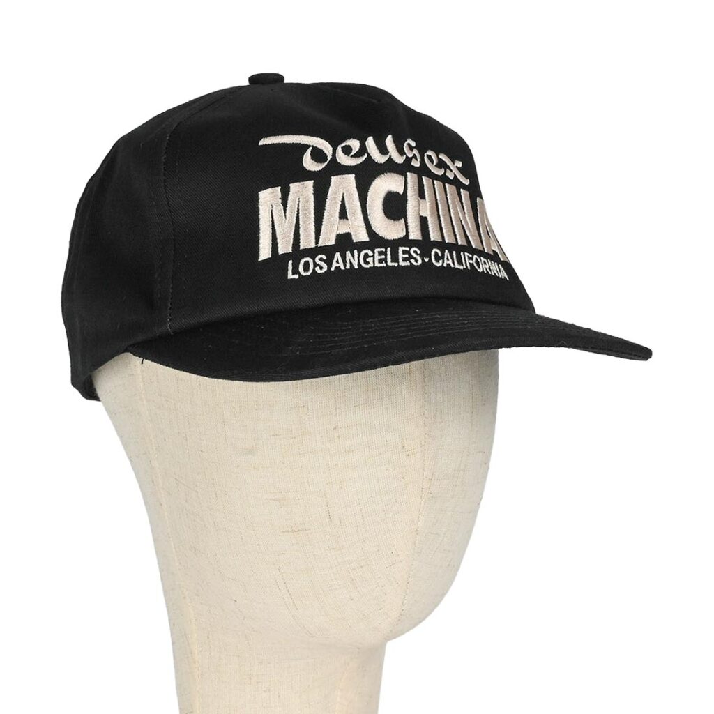 Deus Ex Machina Primo Snapback Cap - Black