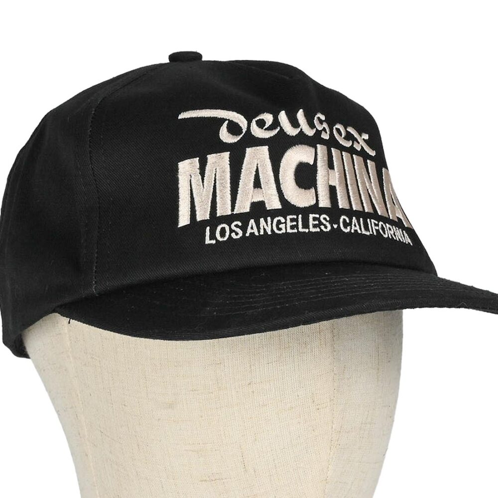 Deus Ex Machina Primo Snapback Cap - Black
