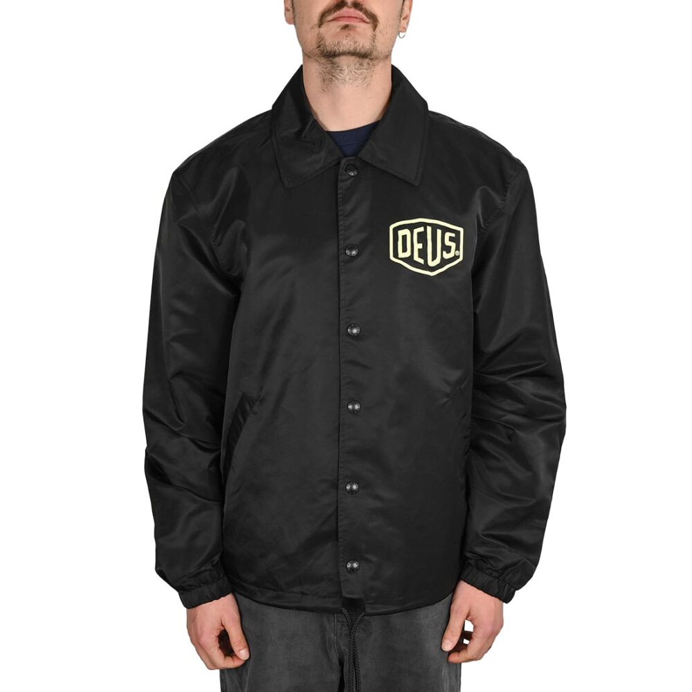 Deus Ex Machina Venice Coach Jacket - Black