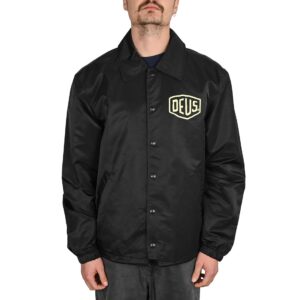Deus Ex Machina Venice Coach Jacket - Black