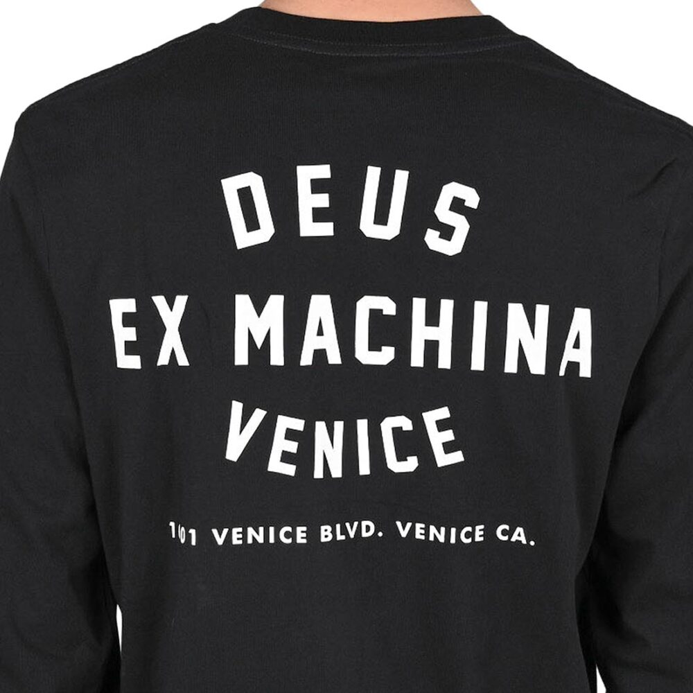 Deus Ex Machina Venice L/S T-Shirt - Black