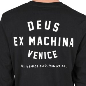 Deus Ex Machina Venice L/S T-Shirt - Black
