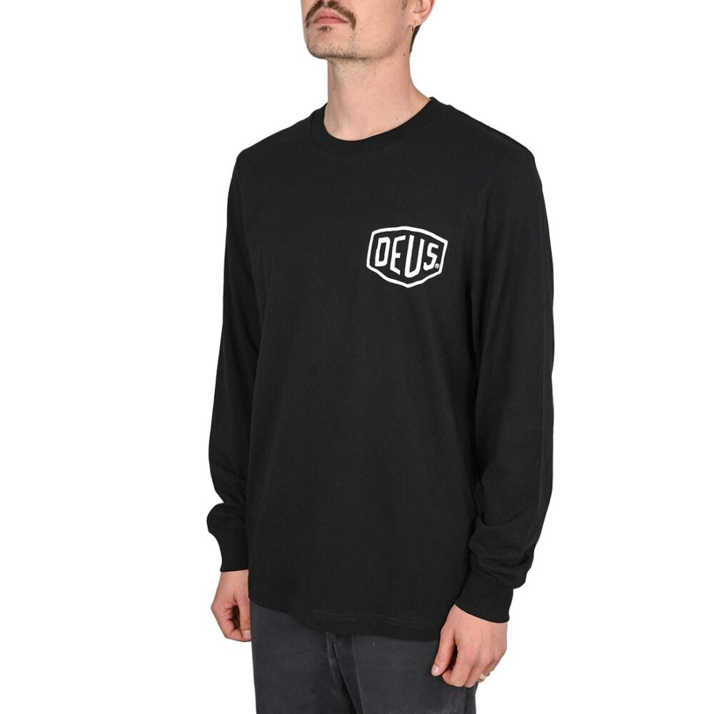 Deus Ex Machina Venice L/S T-Shirt - Black