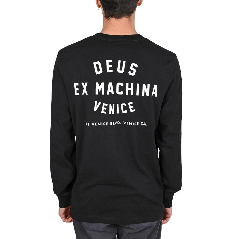 Deus Ex Machina Venice L/S T-Shirt - Black