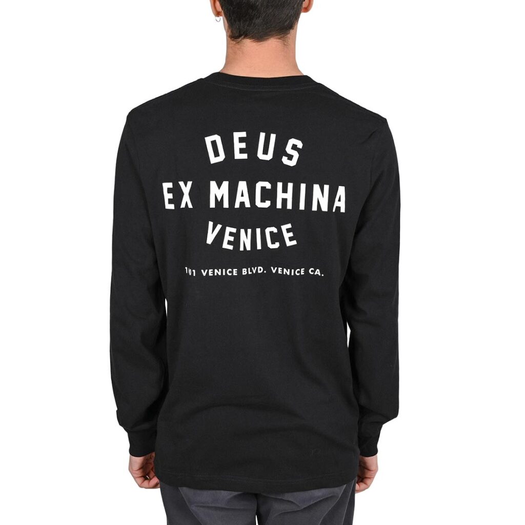 Deus Ex Machina Venice L/S T-Shirt - Black