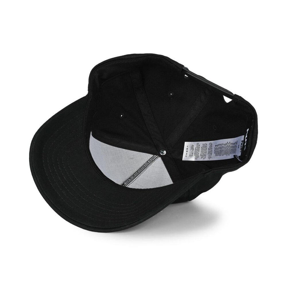 HUF 89 Oval 5-Panel Snapback Cap - Black