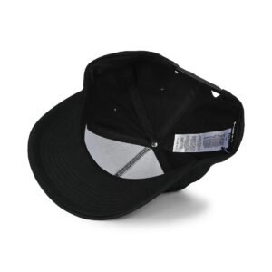 HUF 89 Oval 5-Panel Snapback Cap - Black