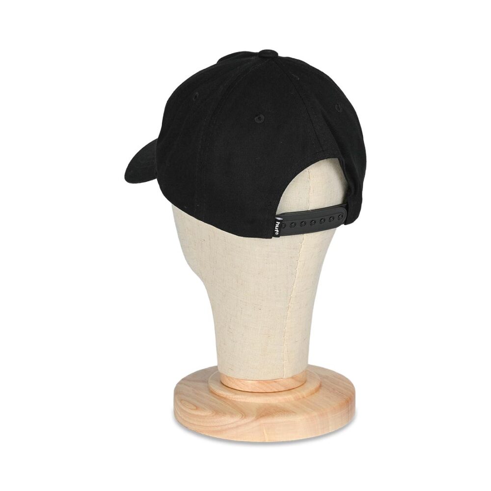 HUF 89 Oval 5-Panel Snapback Cap - Black