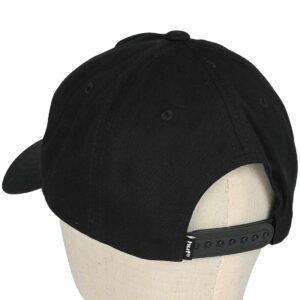 HUF 89 Oval 5-Panel Snapback Cap - Black