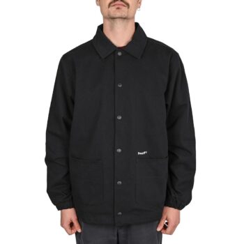 HUF 89 Twill Coaches Jacket - Black/White