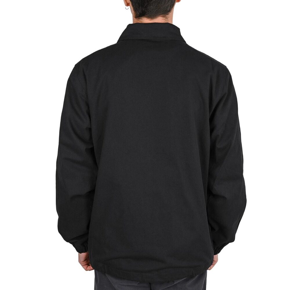 HUF 89 Twill Coaches Jacket - Black/White