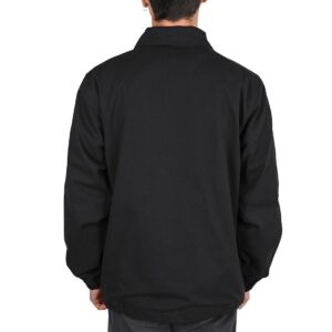 HUF 89 Twill Coaches Jacket - Black/White