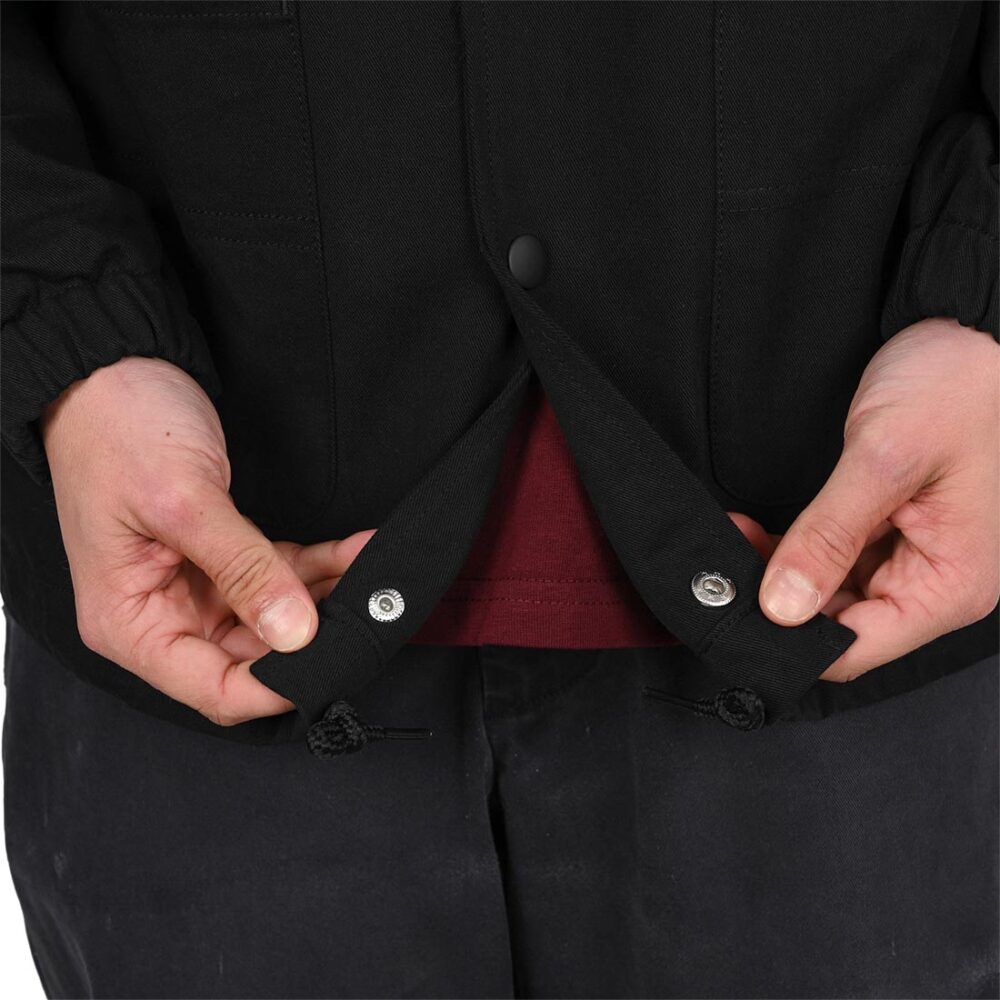 HUF 89 Twill Coaches Jacket - Black/White