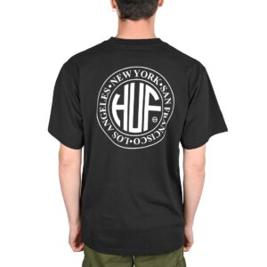 HUF Regional S/S T-Shirt - Black/White