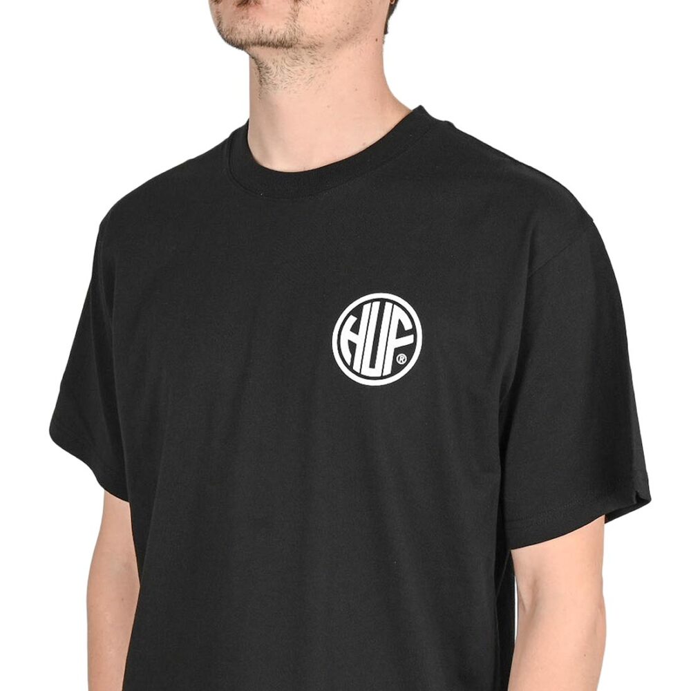 HUF Regional S/S T-Shirt - Black/White