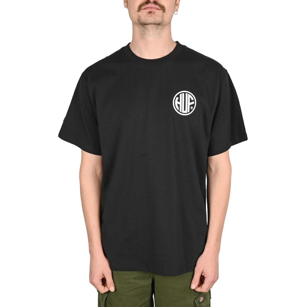 HUF Regional S/S T-Shirt - Black/White
