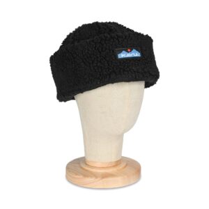 Kavu Fur Ball Beanie Hat - Moonless Night