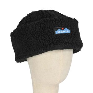 Kavu Fur Ball Beanie Hat - Moonless Night