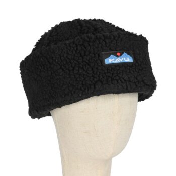 Kavu Fur Ball Beanie Hat - Moonless Night