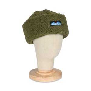 Kavu Fur Ball Beanie Hat - Moss