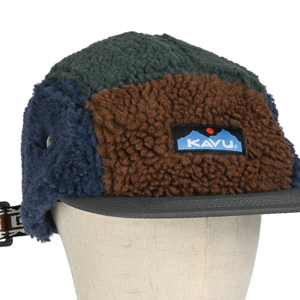 Kavu Fur Ball Camp Strapback Cap - Forest Land