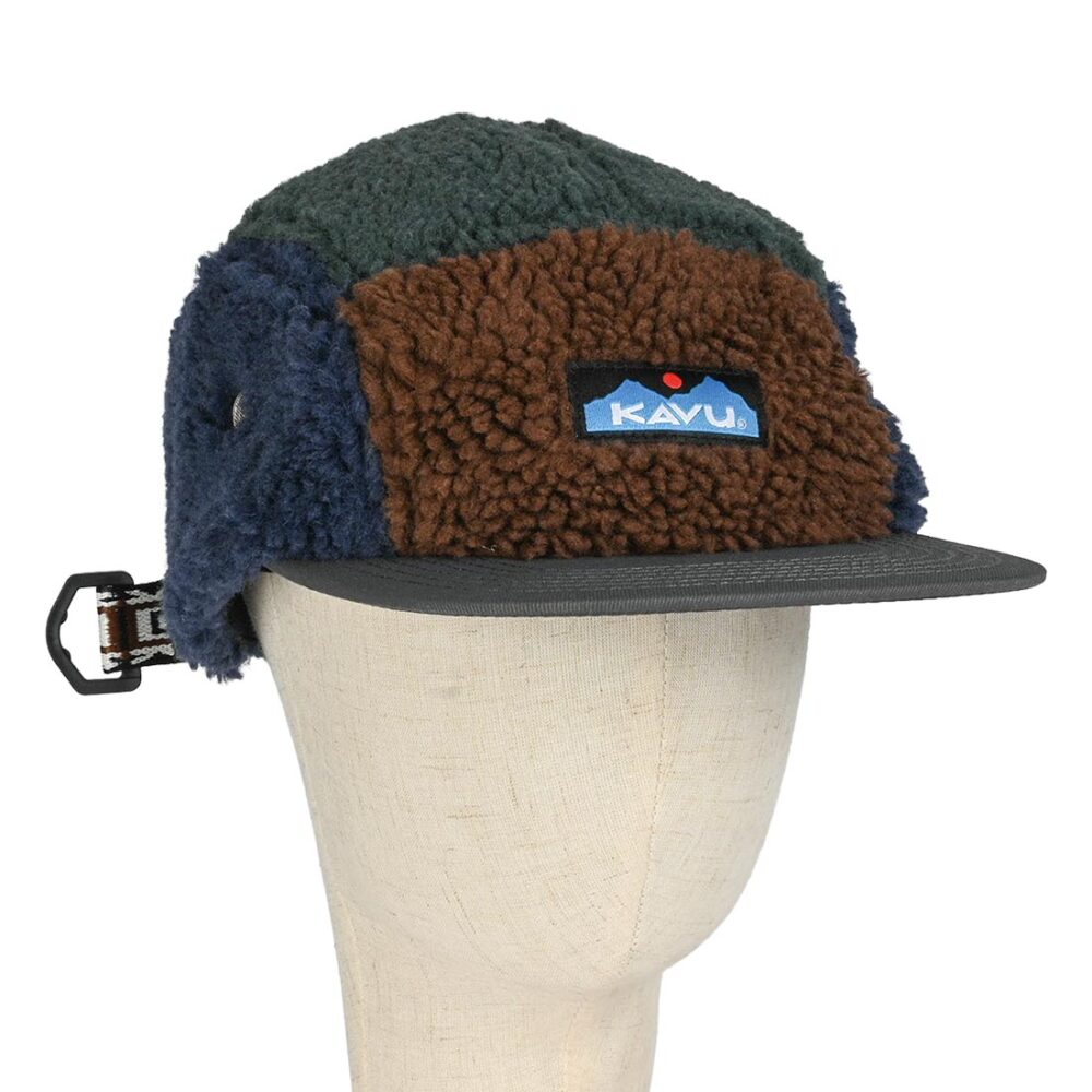 Kavu Fur Ball Camp Strapback Cap - Forest Land