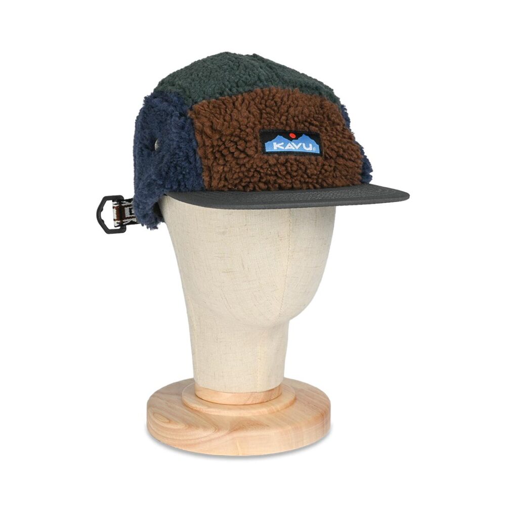 Kavu Fur Ball Camp Strapback Cap - Forest Land