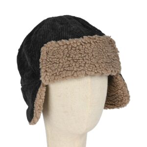 Kavu Fur Ball Fudd Trapper Cap - Moonless Night