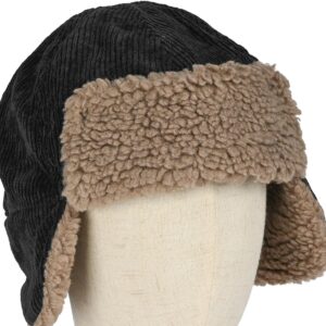 Kavu Fur Ball Fudd Trapper Cap - Moonless Night