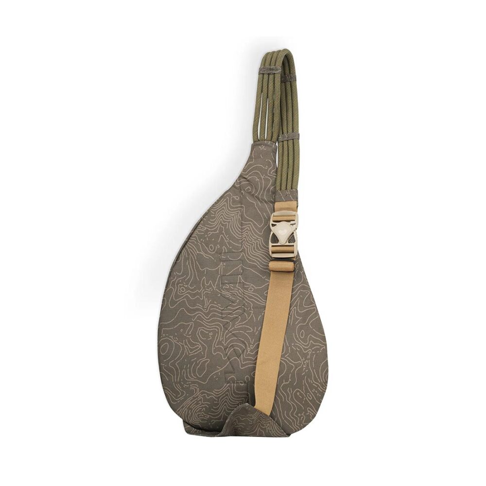 Kavu Rope 10L Sling Bag - Olive Topo