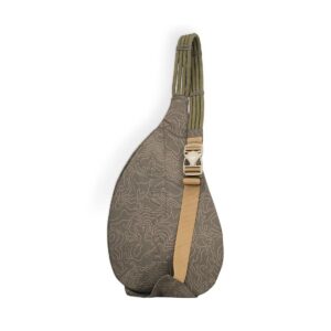 Kavu Rope 10L Sling Bag - Olive Topo