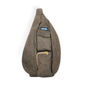 Kavu Rope 10L Sling Bag - Olive Topo