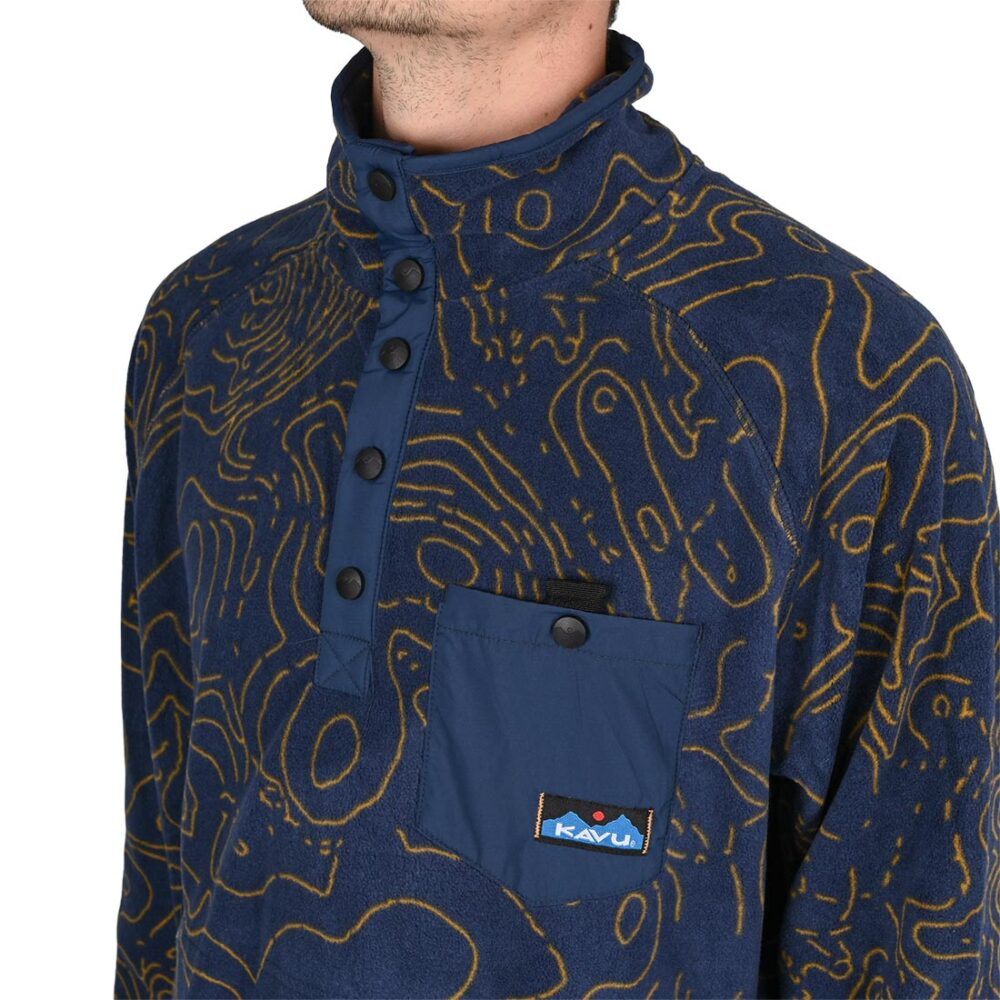 Kavu Teannaway Pullover Fleece - Overcast