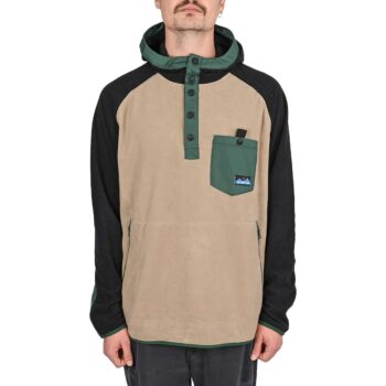 Kavu Teannaway Pullover Fleece Hoodie - Blackened Oak