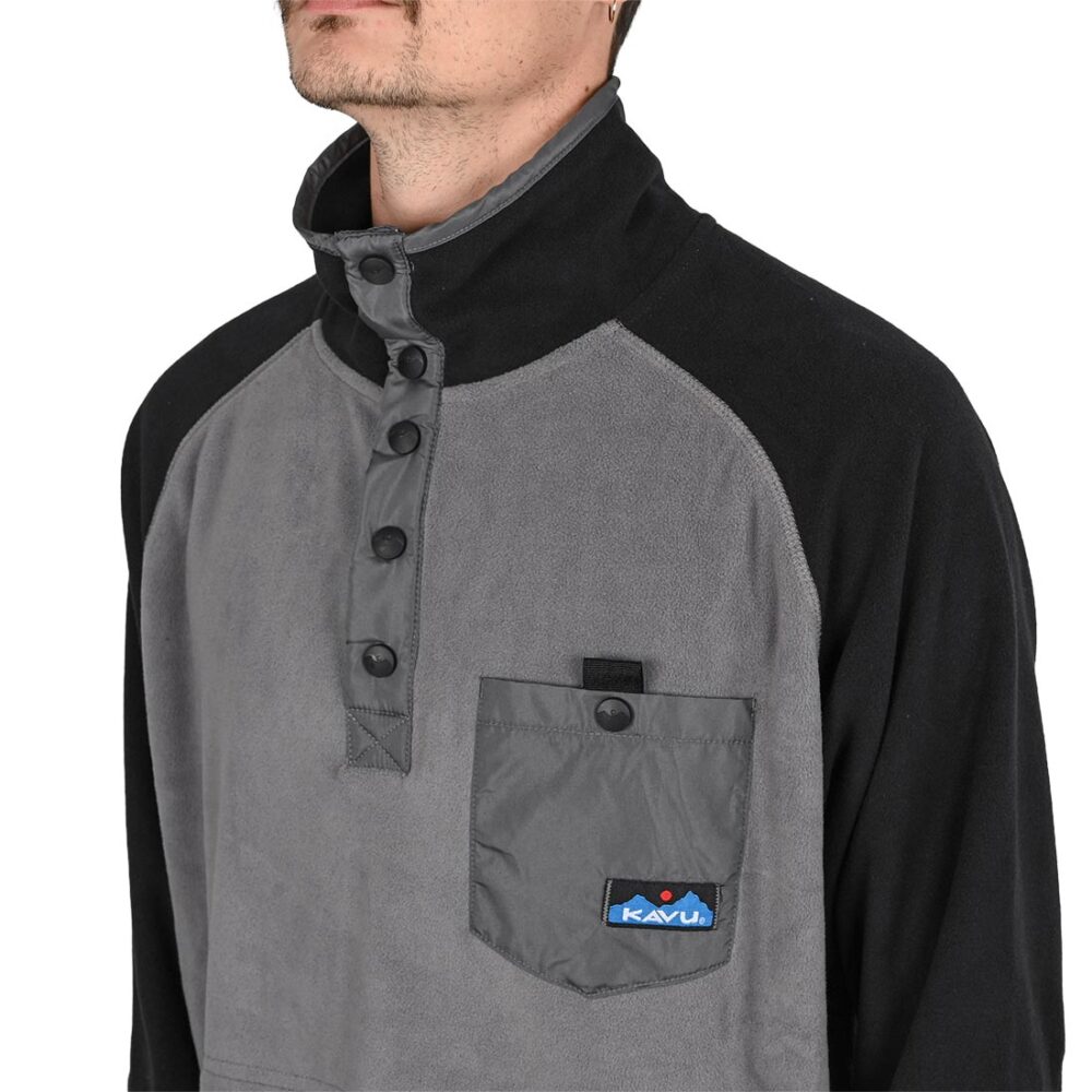Kavu Teannaway Pullover Fleece - Overcast