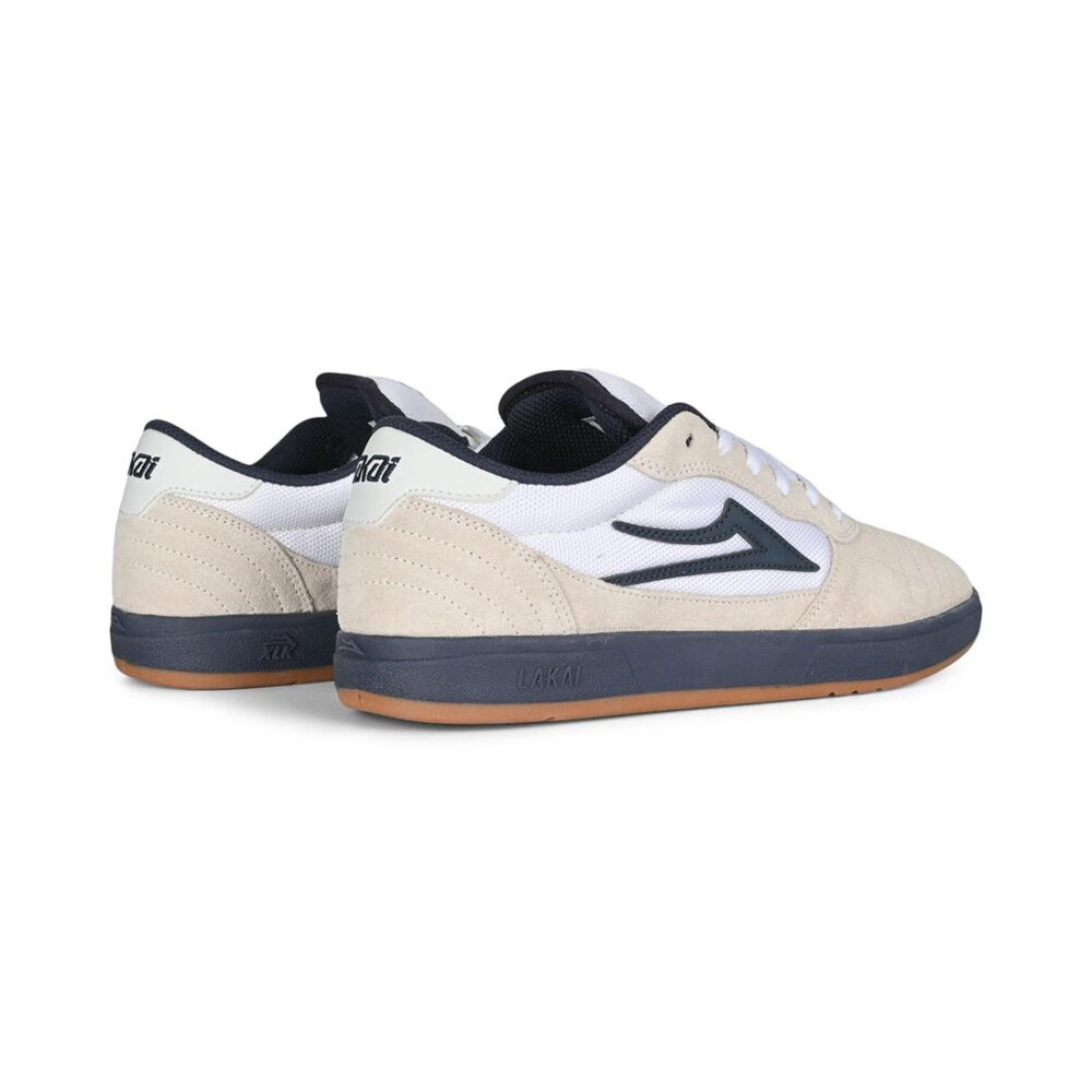 Lakai Cambridge XLK Skate Shoes - White/Navy/Gum