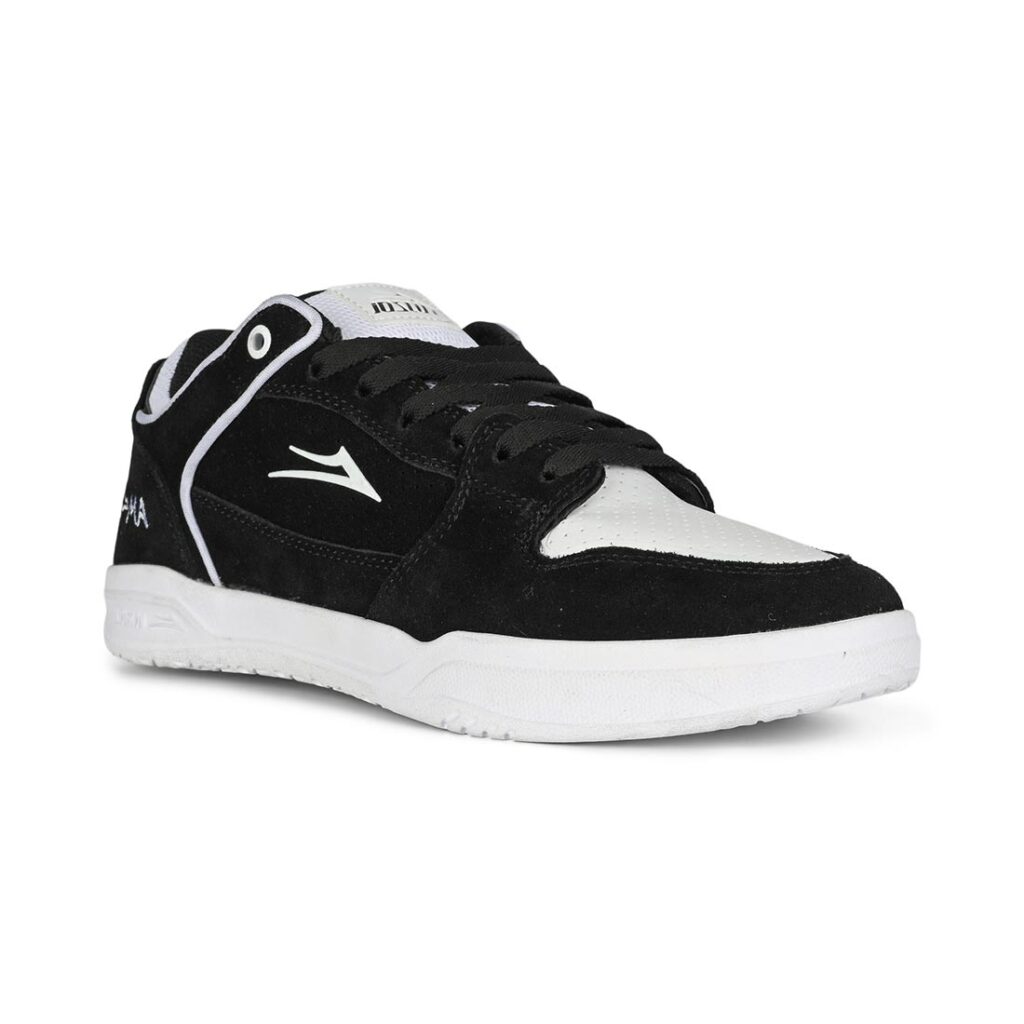 Lakai Joslin Telford Low Top Skate Shoes - Black/White
