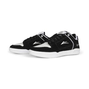 Lakai Joslin Telford Low Top Skate Shoes - Black/White