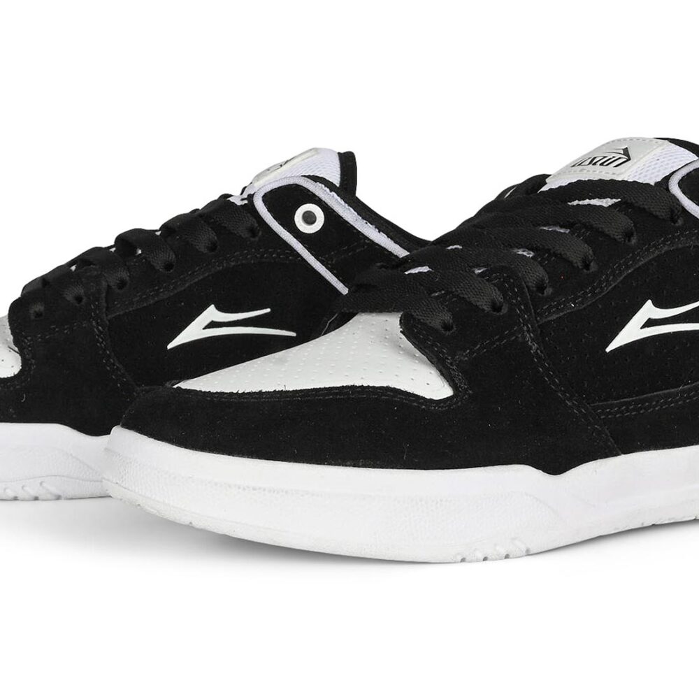 Lakai Joslin Telford Low Top Skate Shoes - Black/White