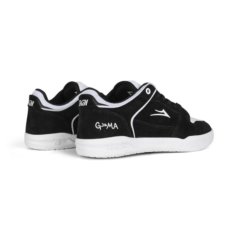 Lakai Joslin Telford Low Top Skate Shoes - Black/White