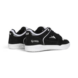 Lakai Joslin Telford Low Top Skate Shoes - Black/White