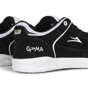 Lakai Joslin Telford Low Top Skate Shoes - Black/White